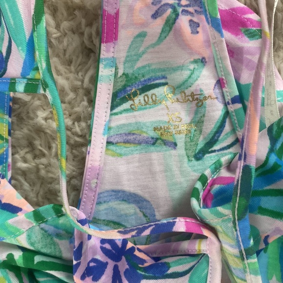 Nwot Lilly Pulitzer XS mermaid in the shade billie dress - Picture 6 of 6